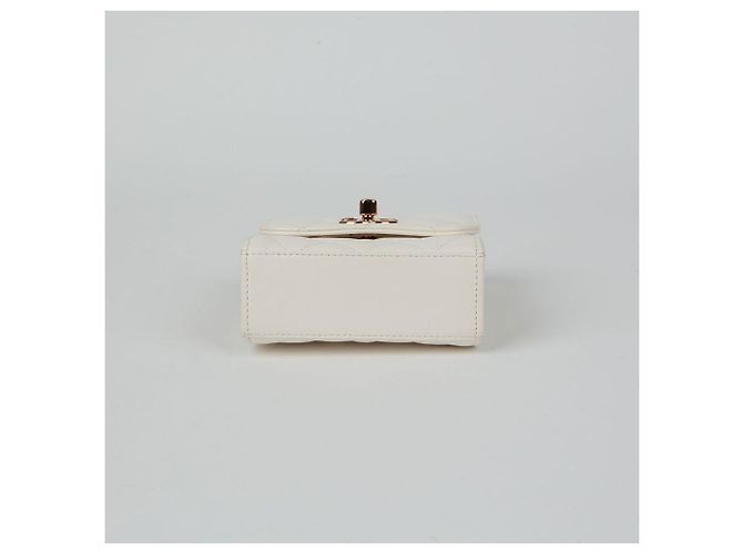 Trendy CC Chanel Borsa a spalla incrociata mini CC alla moda Bianco - vista 7