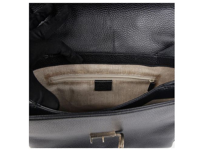 Gucci Tote mit ineinander verschlungenem Griff Schwarz - Ansicht 11