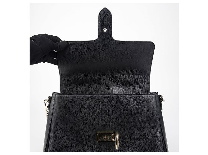 Gucci Tote mit ineinander verschlungenem Griff Schwarz - Ansicht 8