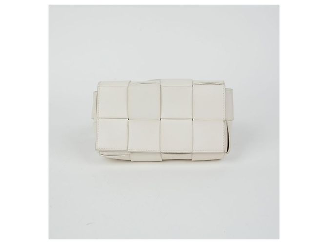 Bottega Veneta Cassette Gürteltasche Weiß - Ansicht 2