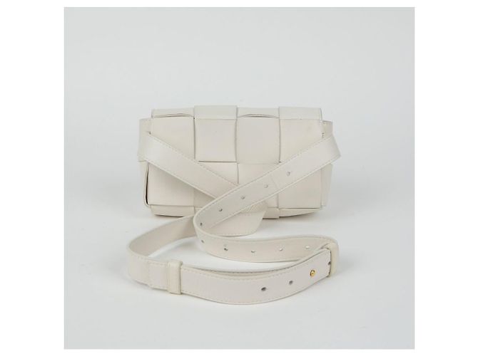 Bottega Veneta Cassette Gürteltasche Weiß - Ansicht 3