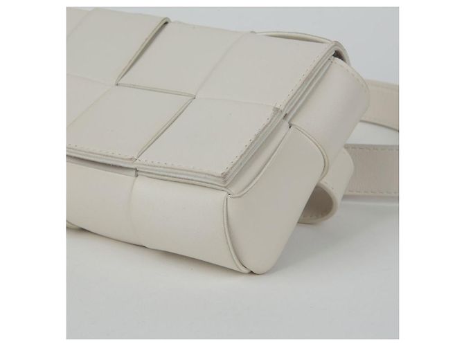 Bottega Veneta Cassette Gürteltasche Weiß - Ansicht 7