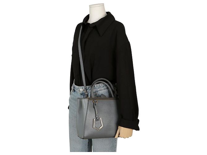 Fendi Borsa a spalla Toujours Small Tote Marrone - vista 12