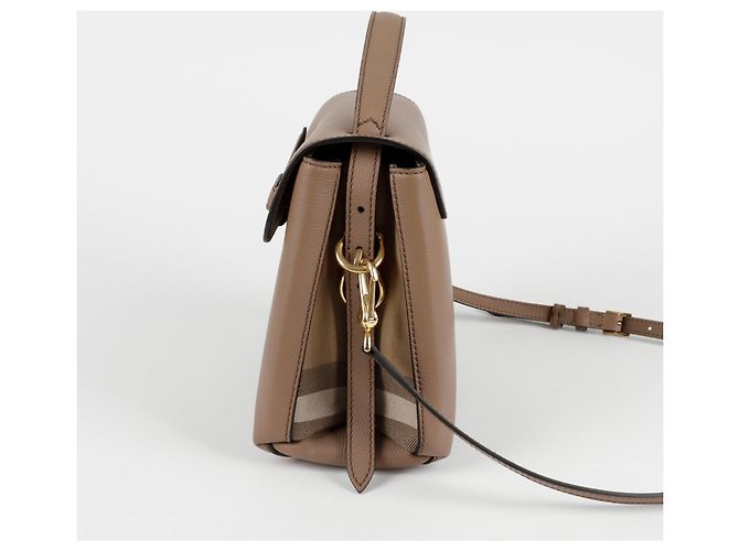Burberry Borsa a spalla piccola Camberley Marrone - vista 4