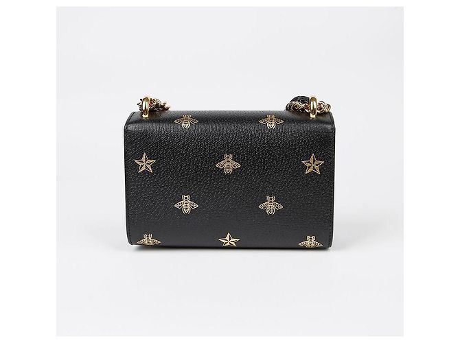 Padlock Gucci Borsa a spalla incrociata mini con lucchetto Nero - vista 4