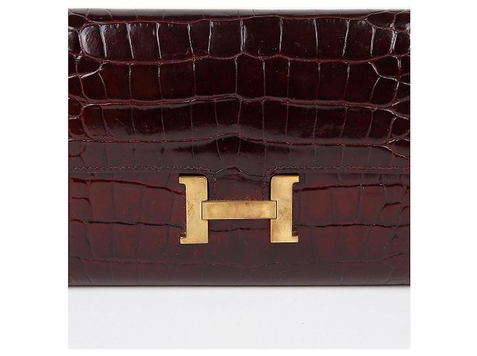Hermès Cartera Larga Wani Constance Roja - vista 3