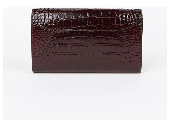 Hermès Cartera Larga Wani Constance Roja - vista 4