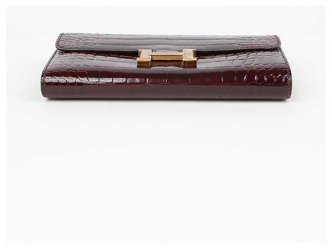 Hermès Cartera Larga Wani Constance Roja - vista 6