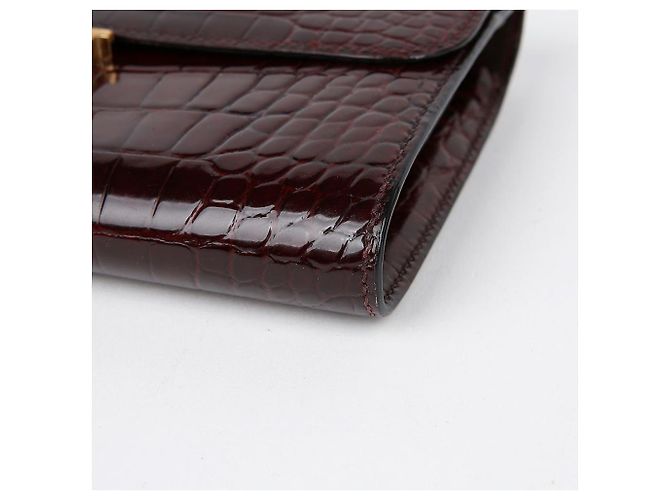Hermès Cartera Larga Wani Constance Roja - vista 7