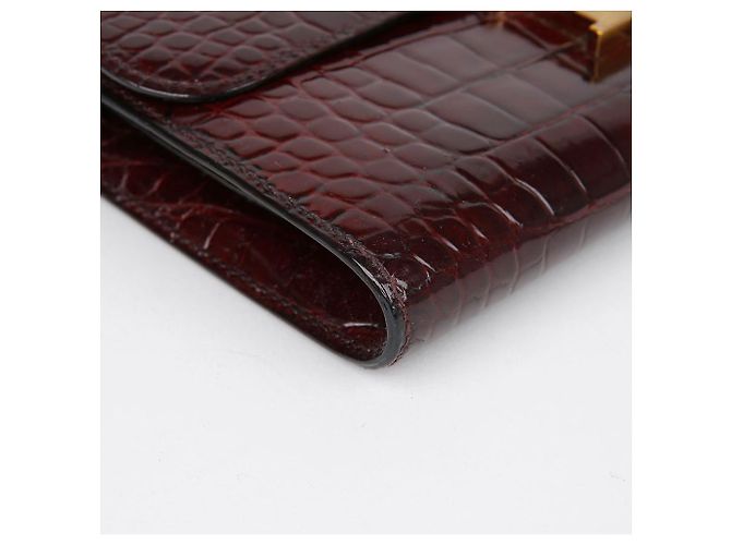 Hermès Cartera Larga Wani Constance Roja - vista 8