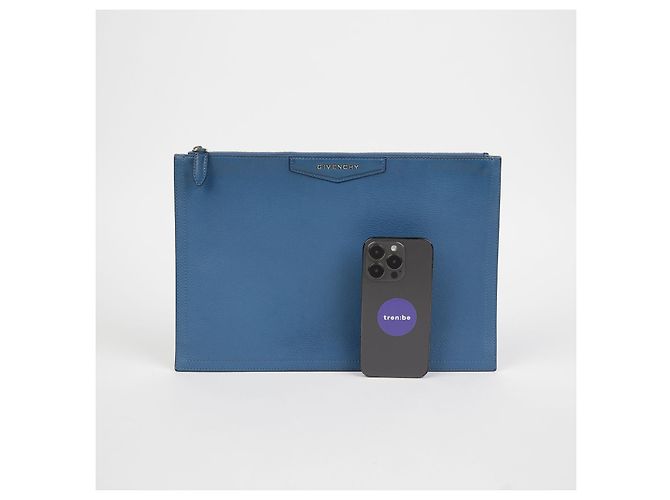 Givenchy Clutch Antigona Grande Blu - vista 11