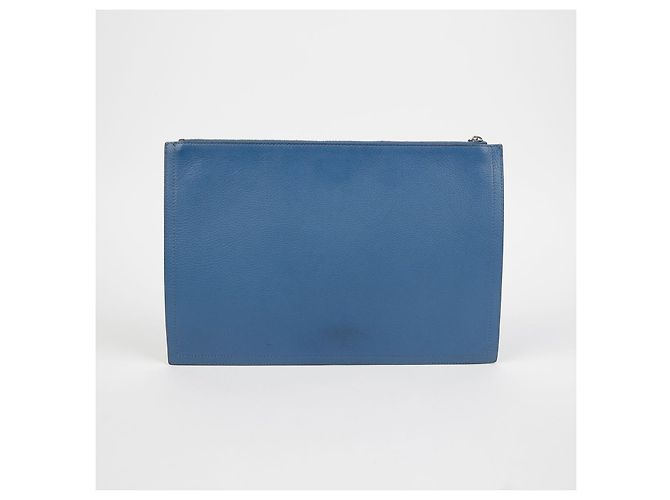 Givenchy Clutch Antigona Grande Blu - vista 3