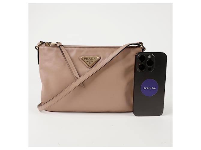 Prada Borsa a tracolla incrociata Marrone - vista 11