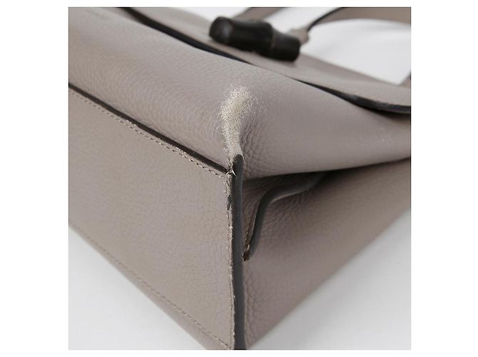 Bamboo Gucci Bambus Schultertasche Braun - Ansicht 11