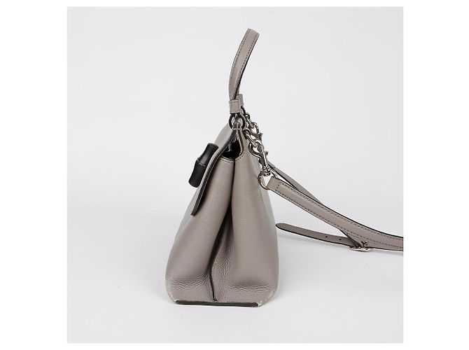 Bamboo Gucci Bambus Schultertasche Braun - Ansicht 8