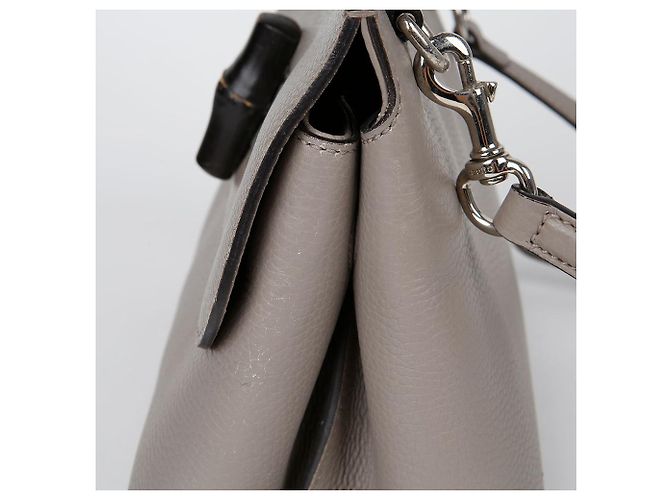Bamboo Gucci Bambus Schultertasche Braun - Ansicht 9