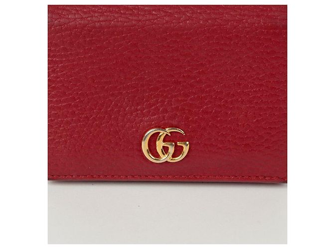 Gucci GG Marmont Kartenetui Rot - Ansicht 3
