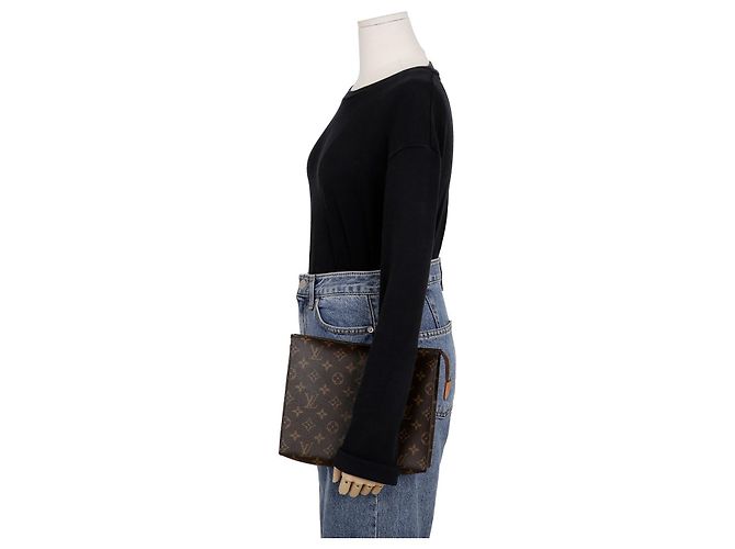 Louis Vuitton Pochette da Toilette Marrone - vista 13