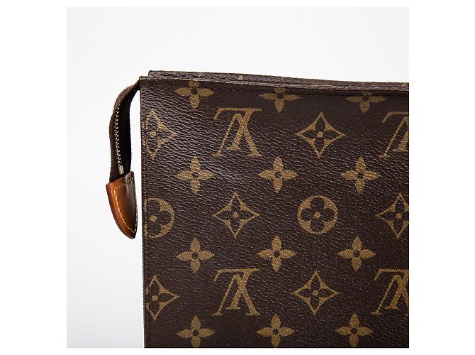Louis Vuitton Pochette da Toilette Marrone - vista 3
