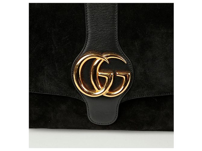 Gucci Borsa a tracolla Ali Media Nero - vista 3