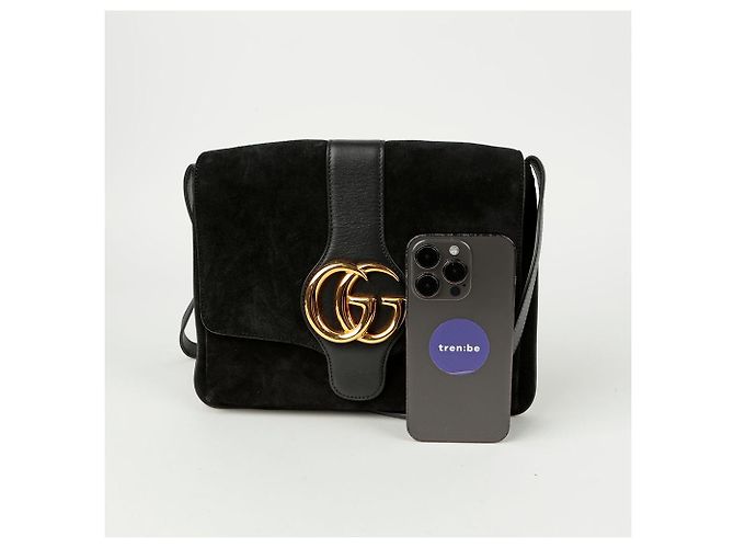 Gucci Borsa a tracolla Ali Media Nero - vista 9