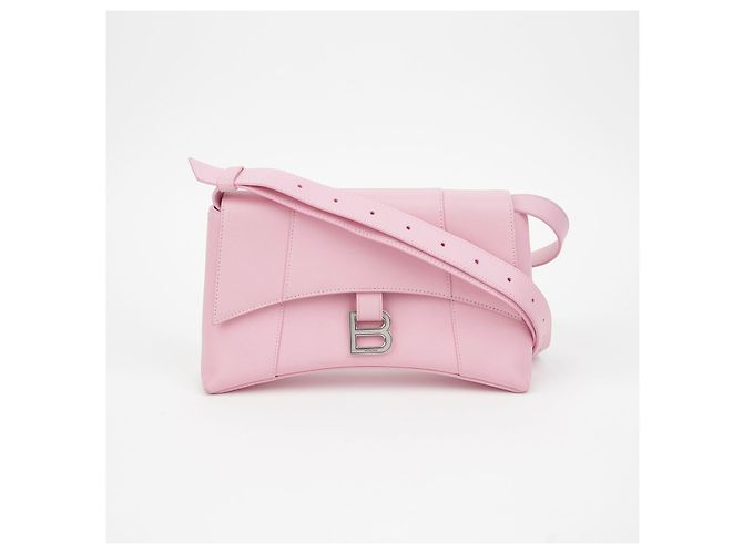 Balenciaga Borsa a tracolla Downtown XS Rosa - vista 2