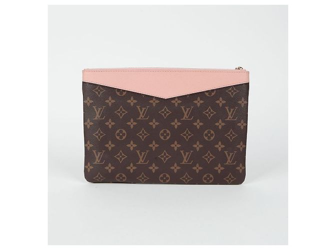 Louis Vuitton Pochette Daily Marrone - vista 4
