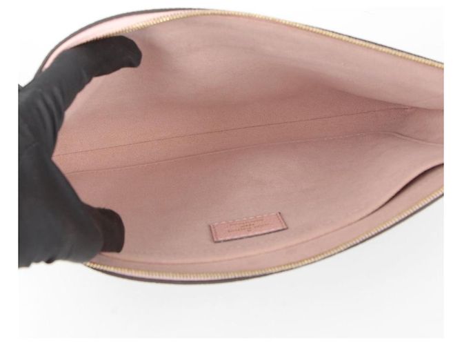 Louis Vuitton Pochette Daily Marrone - vista 9