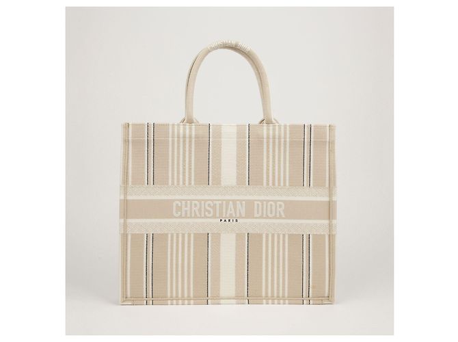 Book Tote Dior Gran Bolsa Tote Libro Castaño - vista 2