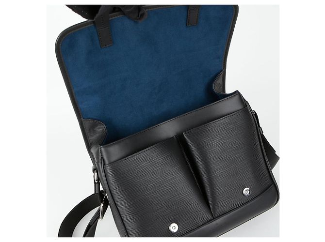 Louis Vuitton Bolso cruzado Downtown Messenger PM Negro - vista 8