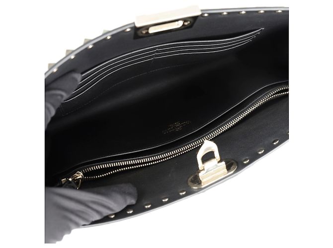 Valentino Rockstud Pouch Schwarz - Ansicht 11