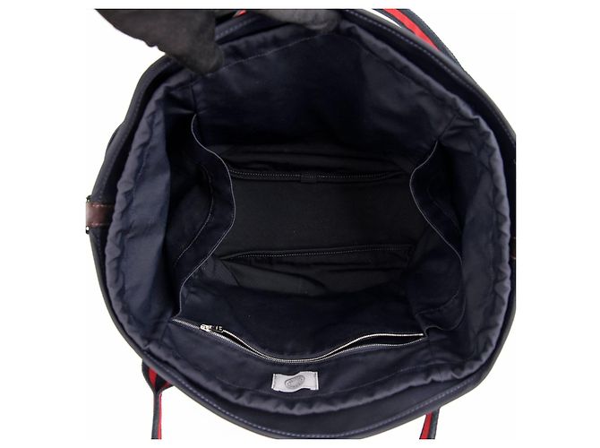 Hermès Borsa a Spalla Grooming Tote Blu - vista 8
