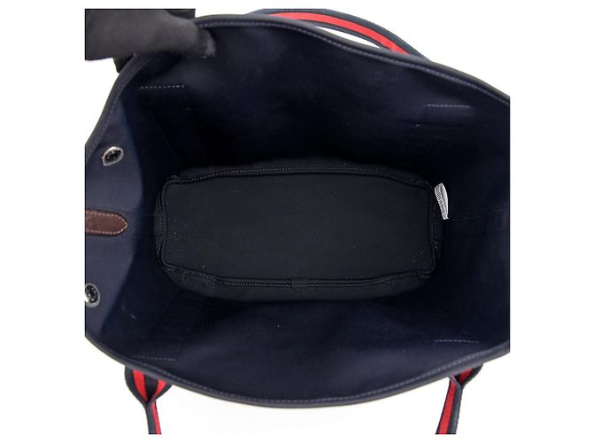 Hermès Borsa a Spalla Grooming Tote Blu - vista 9