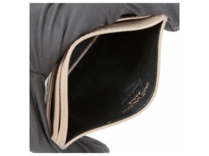 Saint Laurent Monogram Kartenetui Braun - Ansicht 11