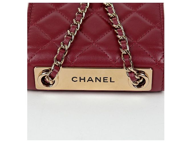 Trendy CC Chanel Borsa a spalla incrociata mini CC alla moda Rosso - vista 7