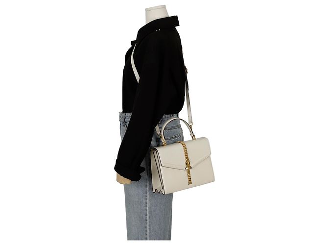 Gucci Silvi Small Tote Schultertasche Weiß - Ansicht 15