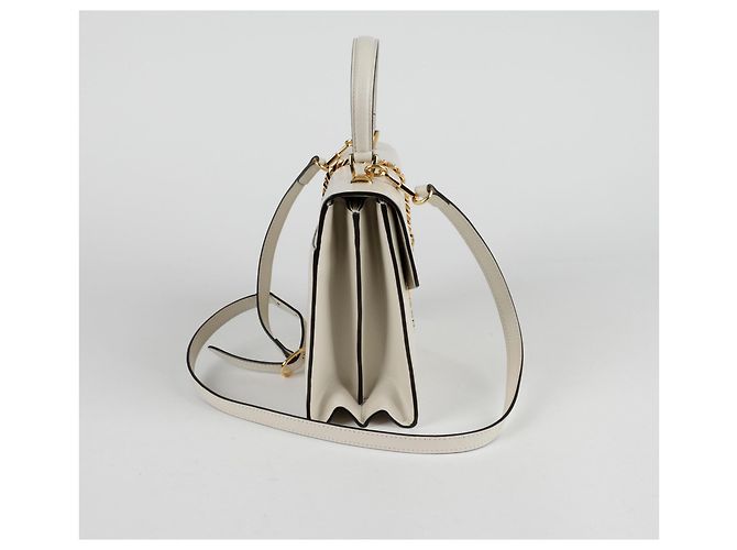 Gucci Silvi Small Tote Schultertasche Weiß - Ansicht 7