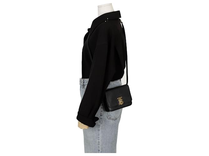 Burberry Borsa a tracolla TB Mini Nero - vista 10