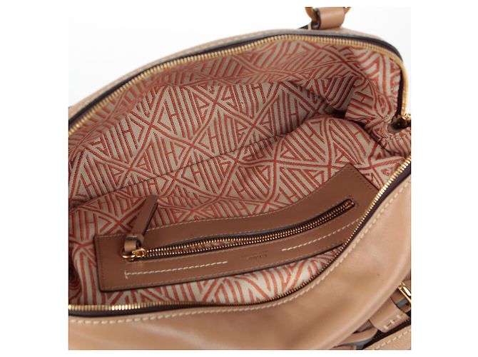 Chloé Borsa a Spalla Daria Medium Tote Marrone - vista 13