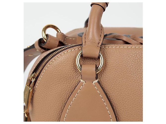 Chloé Borsa a Spalla Daria Medium Tote Marrone - vista 7