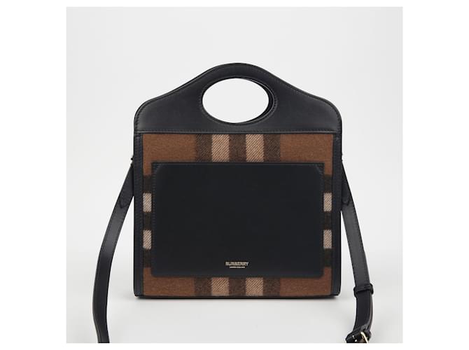 Burberry Mini borsa a spalla Marrone - vista 2