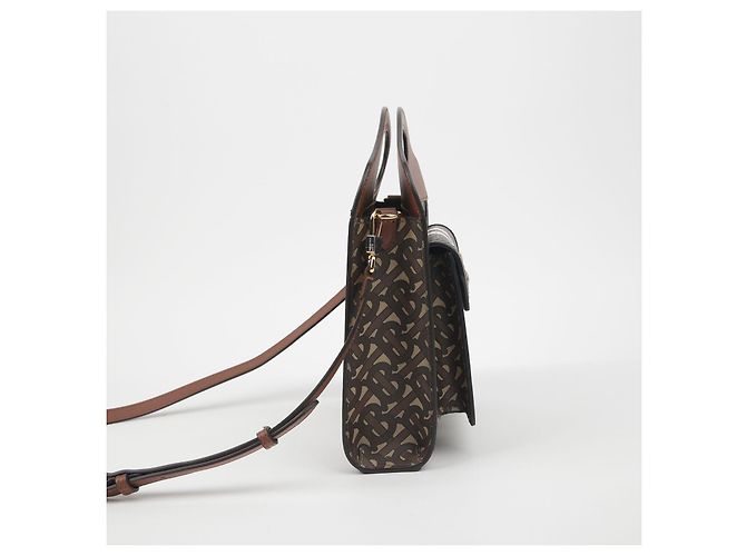 Burberry Mini Tote Schultertasche Braun - Ansicht 5