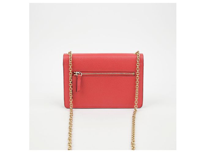 Mulberry Borsa a tracolla Dali Small Chain Rosso - vista 3