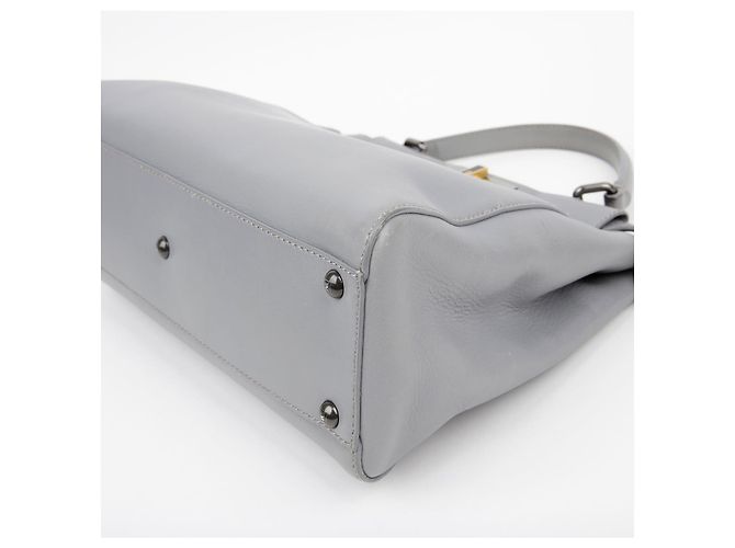 Fendi Borsa a Spalla Peekaboo Medium Tote Marrone - vista 11