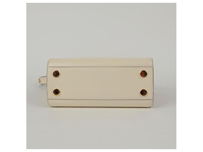 Marni Borsa a tracolla media Reverse Trunk Bianco - vista 7