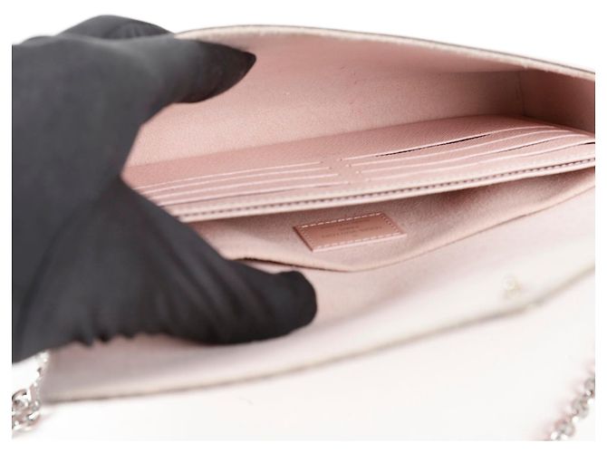 Louis Vuitton Pochette Felicie a tracolla Rosa - vista 11