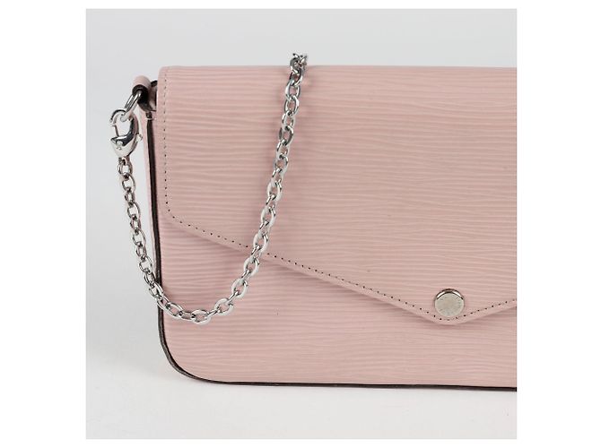 Louis Vuitton Pochette Felicie a tracolla Rosa - vista 2