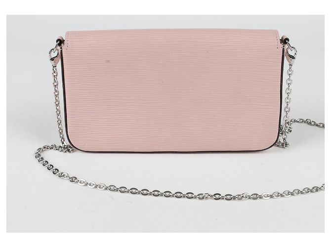 Louis Vuitton Pochette Felicie a tracolla Rosa - vista 5
