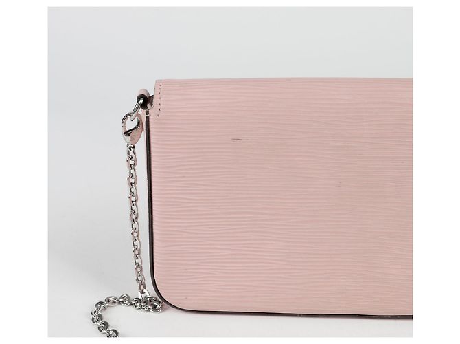 Louis Vuitton Pochette Felicie a tracolla Rosa - vista 6