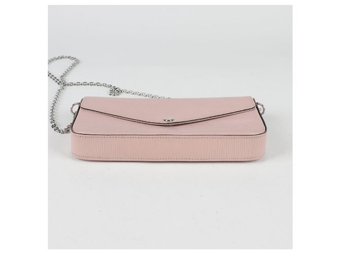 Louis Vuitton Pochette Felicie a tracolla Rosa - vista 8